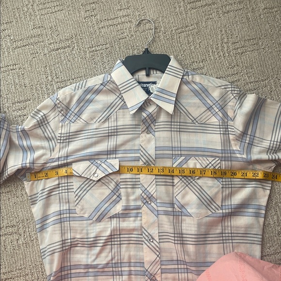 EUC Vintage Classic Wrangler Western Shirt: Plaid Late 80s-Early 90s, 16.5-34” - Picture 8 of 8